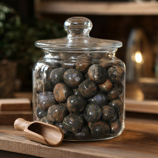 Que Sera Tumbled Stones from Stonebridge Imports