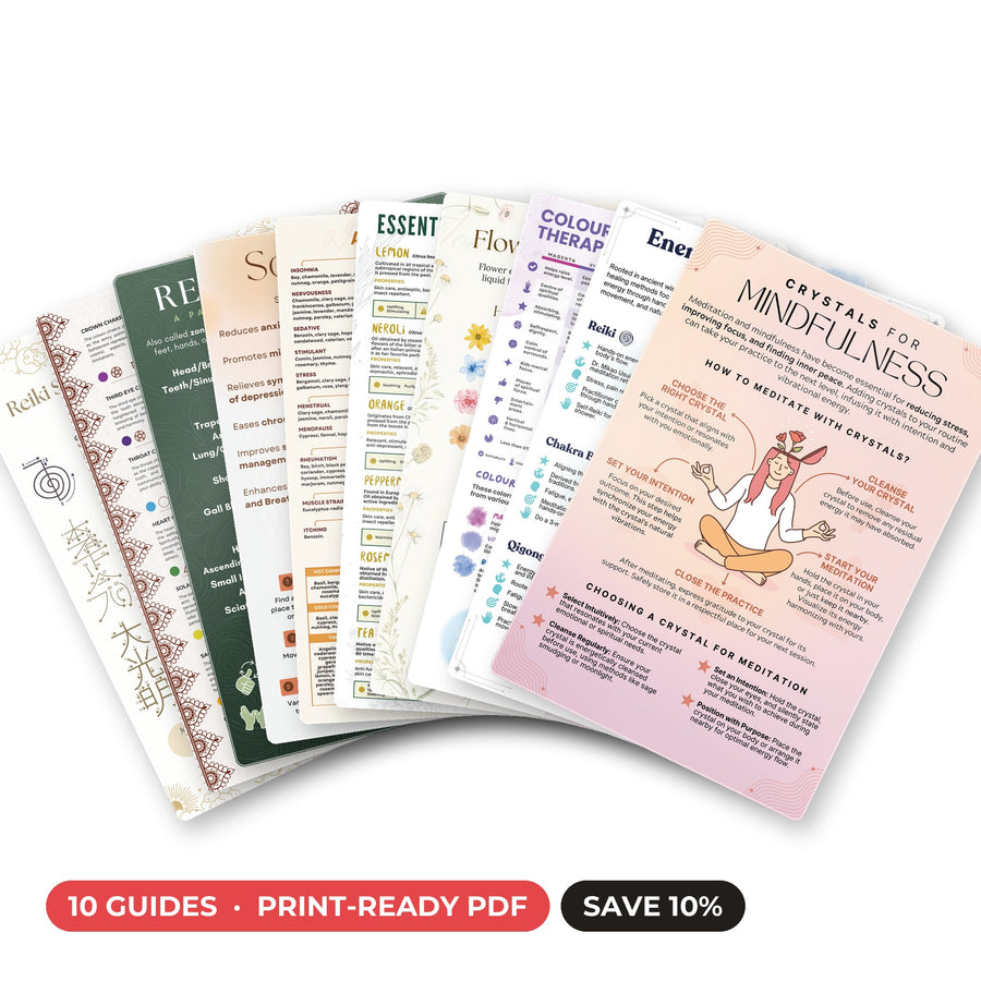 QuickStudy Guide 2.0 - Healing Modalities Bundle (PDF Files)