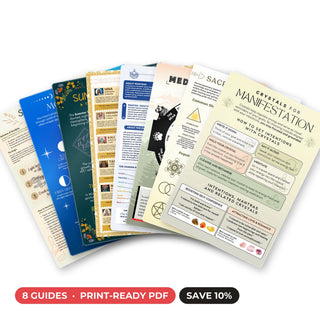 Ritual & Spirit QuickStudy bundle: 8 guides, print-ready PDF files