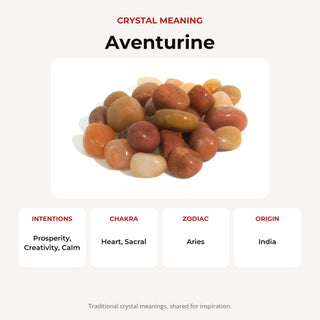 Red Aventurine Tumbled Stones - India from Stonebridge Imports