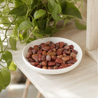 Red Quartz Tumbled Stones from Stonebridge Imports