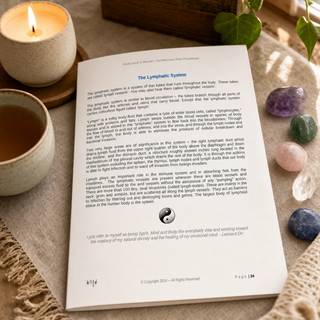 The Reiki Essentials Bundle - eBook - printable pages in use