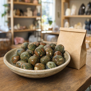 Rhyolite Tumbled Stones from Stonebridge Imports