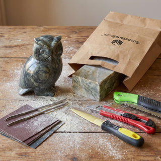 Intermediate Carving Kit - the finished sculpture