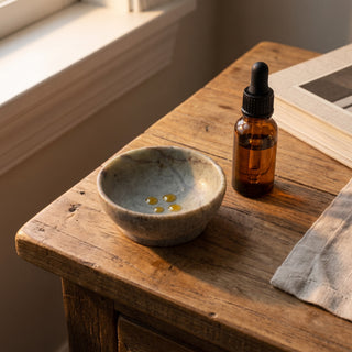 Oil Diffuser Dish - with essential oil