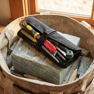Multi-Tool Carving Kit - rolled up for class