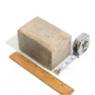 3x3x5 Carving Block - measured with a ruler and tape