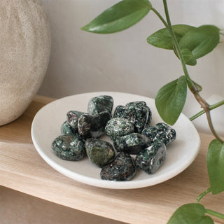 Seraphinite B Tumbled Stones from Stonebridge Imports