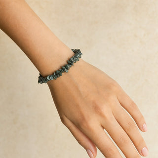 Seraphinite Chip Bead Bracelet from Stonebridge Imports