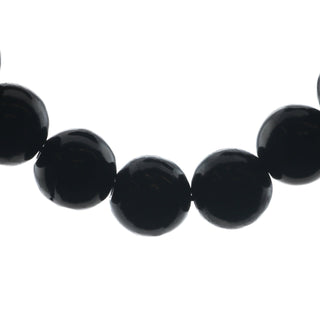 Shungite Bracelet Round - 12mm from Stonebridge Imports