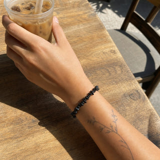 Shungite Chip Bracelet from Stonebridge Imports