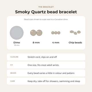 Smoky Quartz Bracelet from Stonebridge Imports