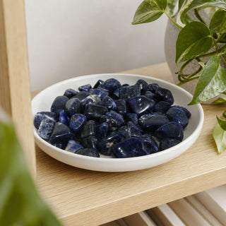 Sodalite A Tumbled Stones - Brazil from Stonebridge Imports