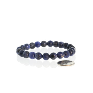Sodalite E Round Bracelet - 8mm from Stonebridge Imports