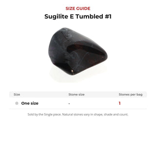 Sugilite E Tumbled #1 from Stonebridge Imports