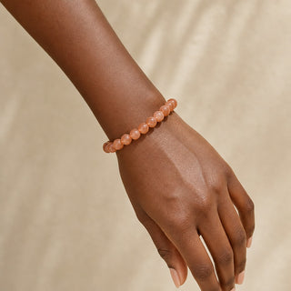 Sunstone Round Bracelet from Stonebridge Imports