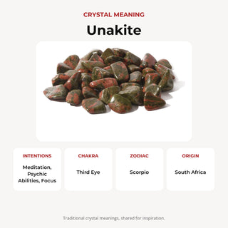 Unakite Tumbled Stones - South Africa from Stonebridge Imports