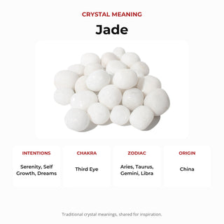 White Jade Tumbled Stones from Stonebridge Imports