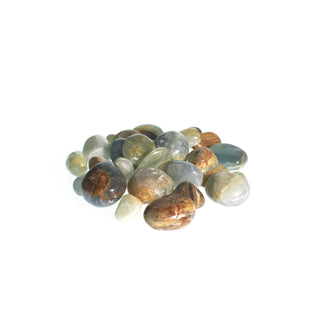 Blue Onyx Tumbled Stones    from Stonebridge Imports