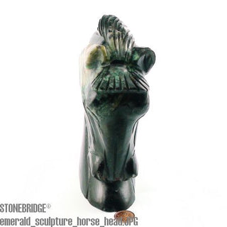 Carving Xist Horse Head #11    from Stonebridge Imports