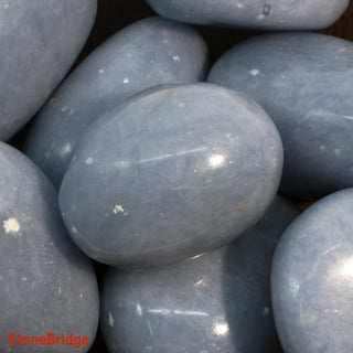 Angelite Tumbled Stones    from Stonebridge Imports