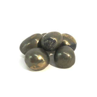 Pyrite Iron Matrix Tumbled Stones - India Large   from Stonebridge Imports