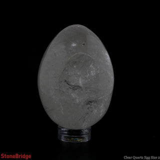 Clear Quartz Egg #2 - 60g to 99g    from Stonebridge Imports