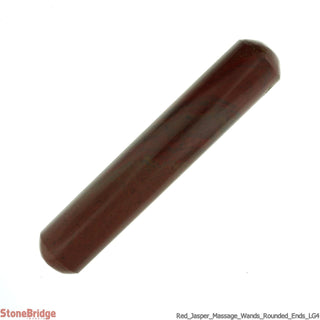 Red Jasper Rounded Massage Wand - Large #4 - 4 1/2"    from Stonebridge Imports