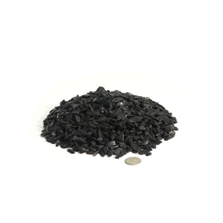 Black Obsidian Tumbled Stones    from Stonebridge Imports