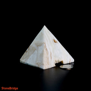Blue Calcite Pyramid MD4    from Stonebridge Imports