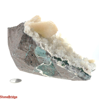 Zeolite on Basalt Cluster - STILBITE & APOPHYLLITE U#31    from Stonebridge Imports