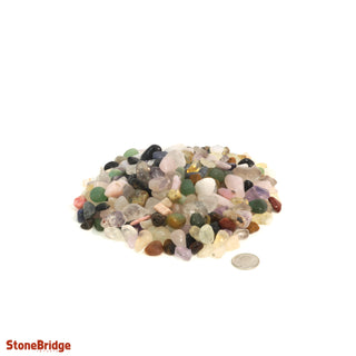 Mixed Tumbled Stones - Mini (CONTAINS DYED AGATE)    from Stonebridge Imports