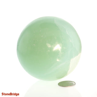 Calcite Green Sphere - Medium #2 - 2 3/4"    from Stonebridge Imports