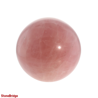 Rose Quartz A Sphere - Large #3 - 3 1/4"    from Stonebridge Imports