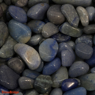 Blue Aventurine Tumbled Stones - Mini    from Stonebridge Imports