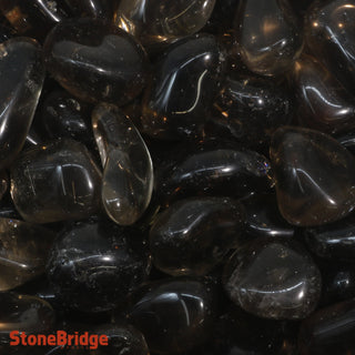 Smoky Quartz E Tumbled Stones    from Stonebridge Imports
