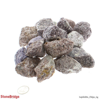 Lepidolite Chips - Large    from Stonebridge Imports