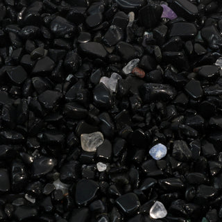 Obsidian Black Tumbled - Assorted Tiny    from Stonebridge Imports