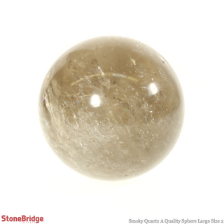 Smoky Quartz A Sphere - Large #2 - 3 1/4"    from Stonebridge Imports