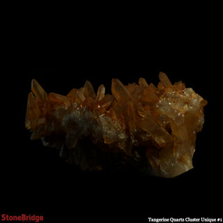 Tangerine Quartz Cluster U#1 - 5 1/4"    from Stonebridge Imports