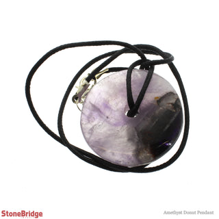Amethyst Donut Necklace 34cm Wide    from Stonebridge Imports