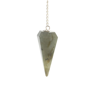 Labradorite Pendulum 6 Facets & Bead    from Stonebridge Imports