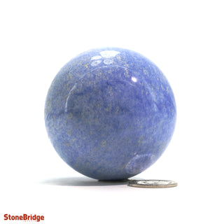 Blue Aventurine Sphere - Extra Small #2 - 1 3/4"    from Stonebridge Imports