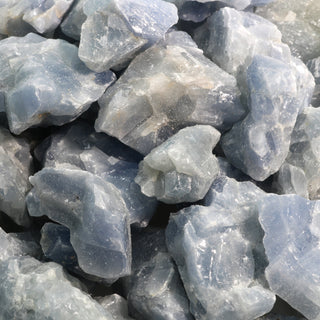Blue Calcite Chips (1kg bag)    from Stonebridge Imports