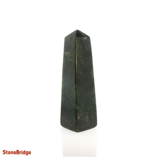 Jade Nephrite Obelisk #7 Tall    from Stonebridge Imports
