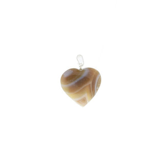 Agate Gemmy Heart Pendant    from Stonebridge Imports