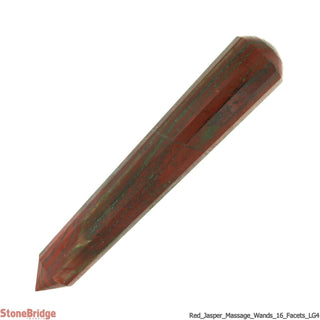 Red Jasper Pointed Massage Wand - Large #2 - 3 1/2" to 4 1/2"    from Stonebridge Imports