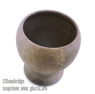 Soapstone Cup Wine Cup    from Stonebridge Imports