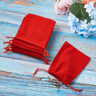 Velvet Red Jewelry Bags    from Stonebridge Imports