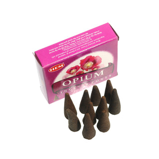 Opium Hem Incense Cones - 10 Pack    from Stonebridge Imports